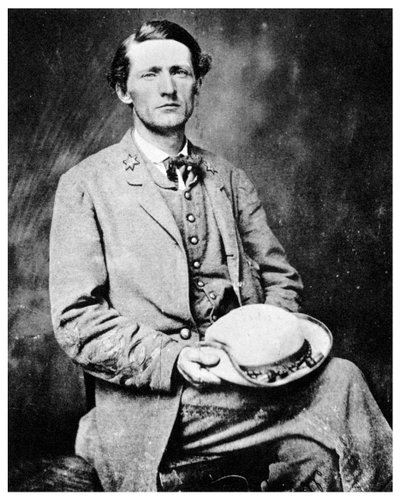 Kolonel John Singleton Mosby, Amerikaanse Zuidelijke soldaat, 1860s door Unbekannt