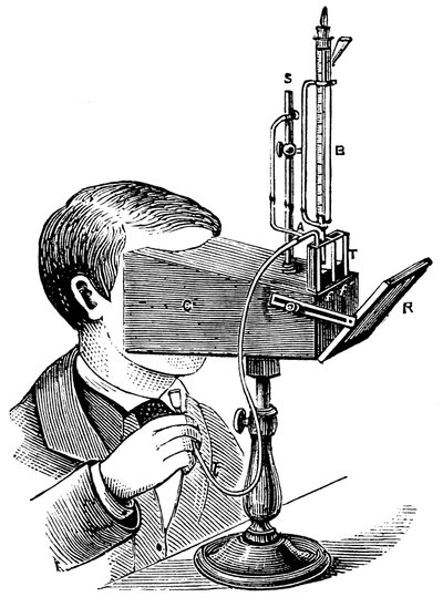 Colorimeter, naar een ontwerp van Labilliardiere met aanpassingen door Salleron, 1871 door Unbekannt