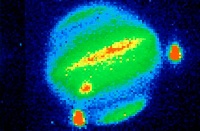 Komeet Shoemaker-Levy botst met Jupiter, 20 juli 1994 door Unbekannt
