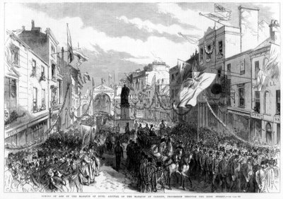 Volwassenwording van de Markies van Bute, Cardiff, Wales, 1868 door Unbekannt