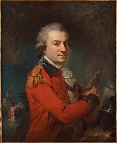 Graaf Pierre André de Suffren de Saint-Tropez 1729-1788, midden 18e eeuw door Unbekannt