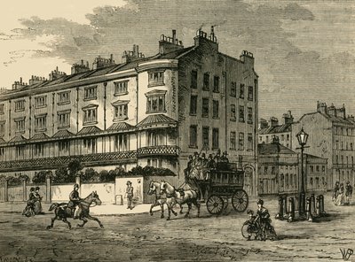 Connaught Place, ca. 1876 door Unbekannt