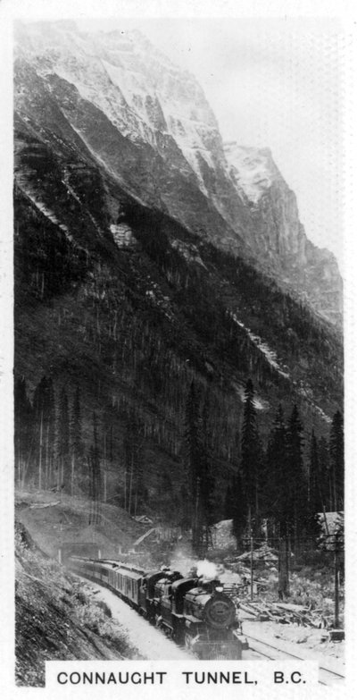 Connaught Tunnel, British Columbia, Canada, ca. 1920s door Unbekannt