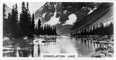 Consolation Lake, Alberta, Canada door Unbekannt