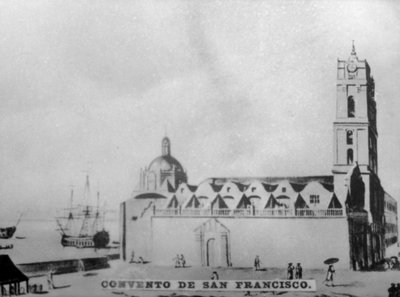 Klooster van Sint Francisco, 1738, 1920s door Unbekannt