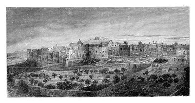 Klooster van de Geboorte, Bethlehem, ca. 1888 door Unbekannt