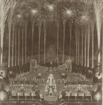 Kroning van Tsarina Elizabeth, Moskou, 25 april 1742 door Unbekannt