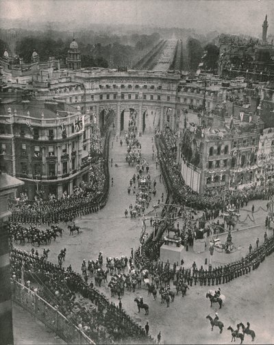 Kroning van koning George V en koningin Mary, Londen door Unbekannt