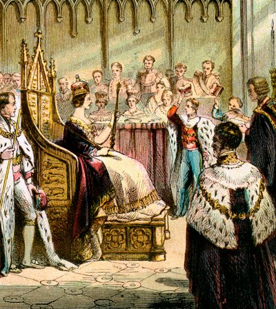 Kroning van Victoria, 1837, c1850s door Unbekannt
