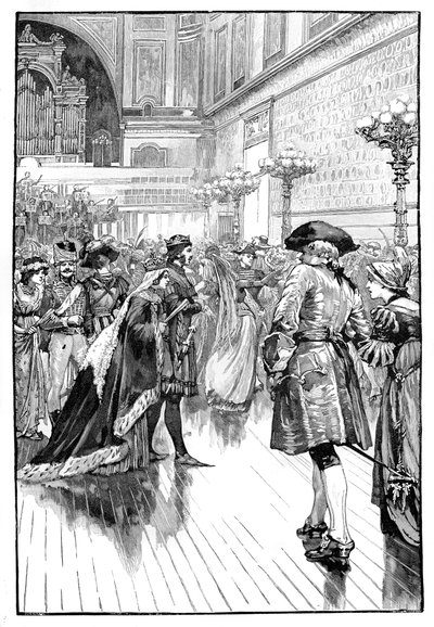 Kostuumbal in Buckingham Palace door Unbekannt