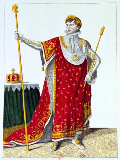 Kostuum voor de kroning van Napoleon I, 2 december 1804, 19e eeuw door Unbekannt