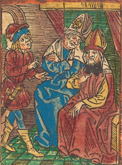 Raad van Hoge Priesters, ca. 1490 door Unbekannt