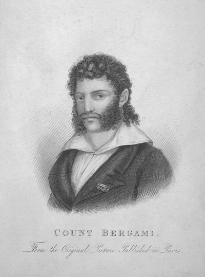 Graaf Bergami, ca. 1820 door Unbekannt