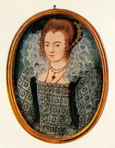 Gravin van Dorset en Pembroke, ca. 1595 door Unbekannt