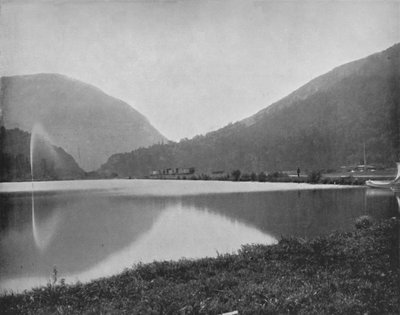 Crawford Notch, in de Witte Bergen door Unbekannt