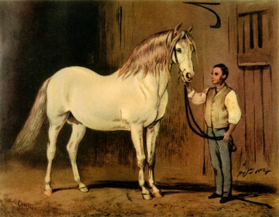 Cream State Carriage Horse van de Stoeterij van Koningin Victoria, c1875, 1944 door Unbekannt
