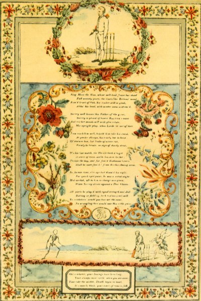 Krekellied ter ere van Eerlijke Baxter van Surrey, 1839, 1947 door Unbekannt