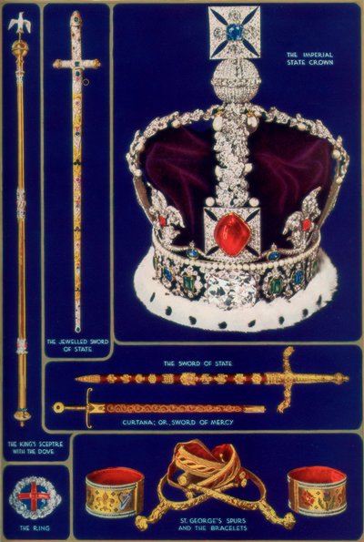 Kroonjuwelen van het Verenigd Koninkrijk, 1937 door Unbekannt