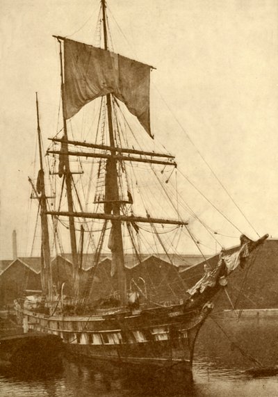 Cutty Sark, de beroemde oude China Clipper die alle snelheidsrecords brak in de jaren zeventig en tachtig door Unbekannt