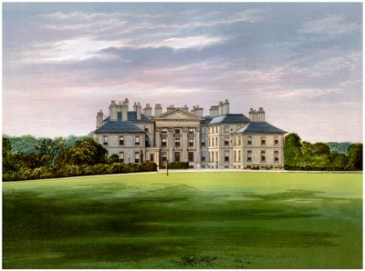 Dalkeith-paleis, Edinburgh, Schotland, huis van de hertog van Buccleuch, ca. 1880 door Unbekannt