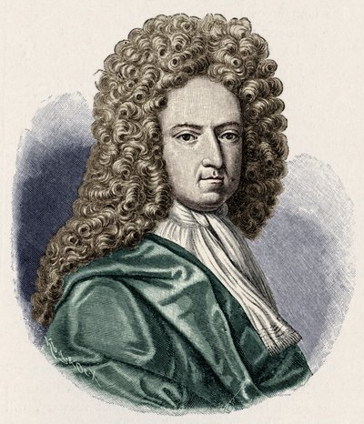 Portret van Daniel Defoe door Unbekannt
