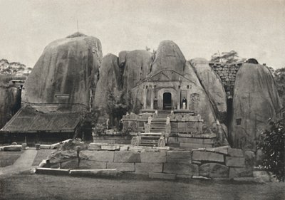 Das Issurumuniya - Felse - Vihara gebouwd door koning Devanampiya Tissa in de 3e eeuw v.Chr., 1926 door Unbekannt