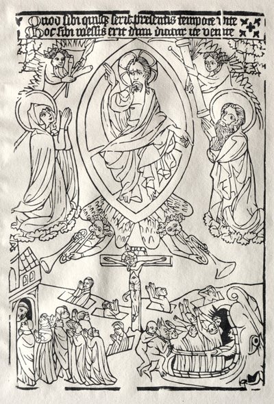 Het Laatste Oordeel, c. 1430 door Unbekannt