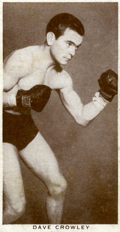 Dave Crowley, Britse bokser, 1938 door Unbekannt