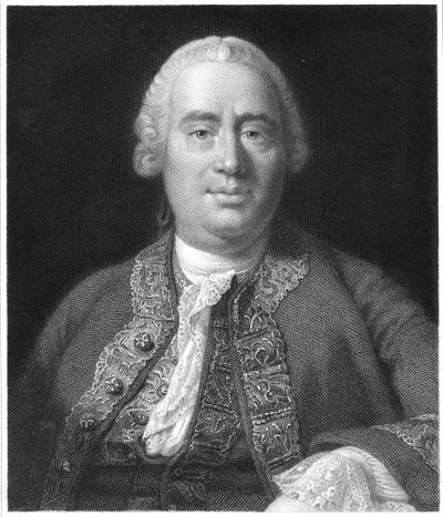 David Hume, Schotse filosoof, historicus en econoom, 1837 door Unbekannt