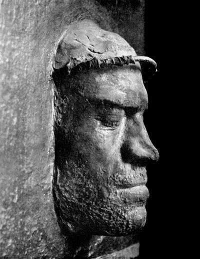 Doodsmaske van Lorenzo de Medici, heerser van Florence, 1492, 1956 door Unbekannt