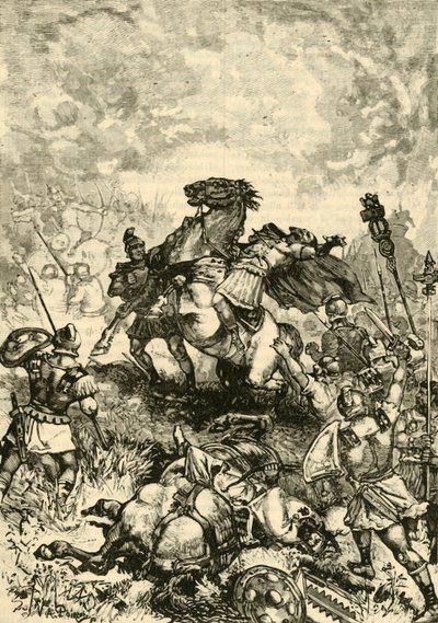 Dood van Julianus de Afvallige, 1890 door Unbekannt