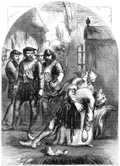Dood van Mac Ian, het bloedbad van Glencoe door Unbekannt