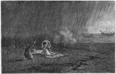 Dood van Plinius de Oudere, 79-1866 door Unbekannt