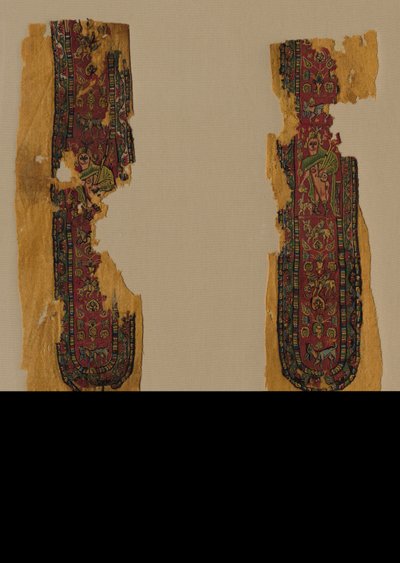 Decoraties en mouw van een tuniek, 700s door Unbekannt