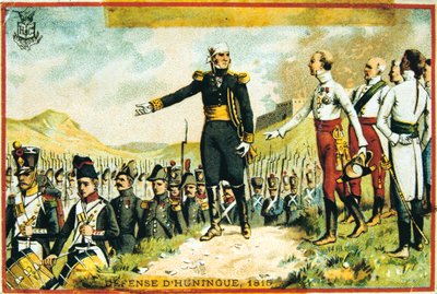 Verdediging van Huningue, 1815, 19e eeuw door Unbekannt
