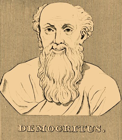 Democritus, c460-370 v.Chr., 1830 door Unbekannt