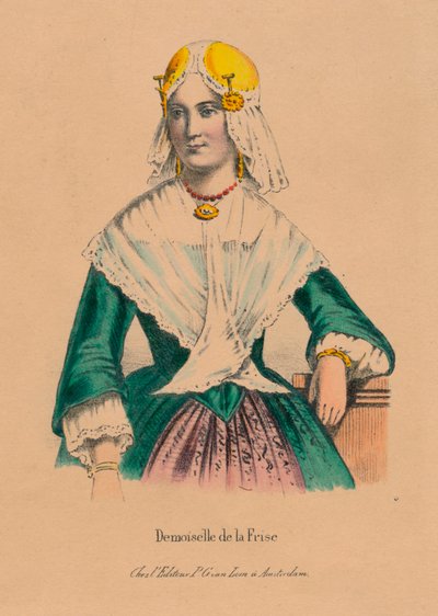 Demoiselle de la Frise, 1850s door Unbekannt