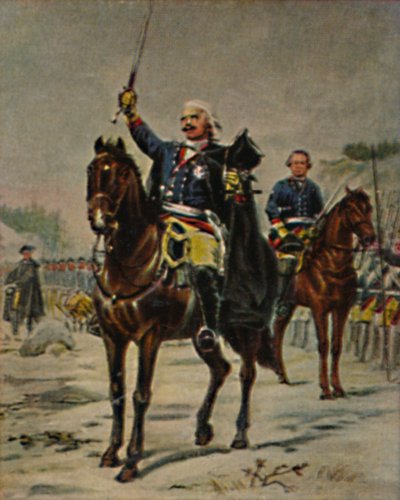 Der Alte Dessauer 1676-1747 - Schilderij van Camphausen, 1934 door Unbekannt