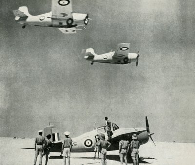 Woestijneskader - vliegtuigen van de Fleet Air Arm tijdens de Tweede Wereldoorlog, ca. 1943 door Unbekannt