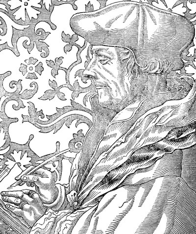 Desiderus Erasmus, 15e-16e eeuwse Nederlandse humanist en geleerde, 19e eeuw door Unbekannt
