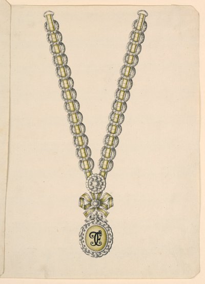 Ontwerp voor een Ketting door Unbekannt