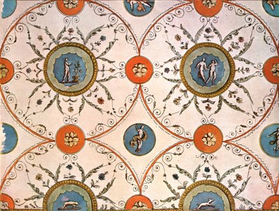 Ontwerp voor een plafondschildering, Italië, 1928 door Unbekannt