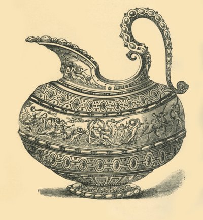 Ontwerp voor een kruik, 1881 door Unbekannt