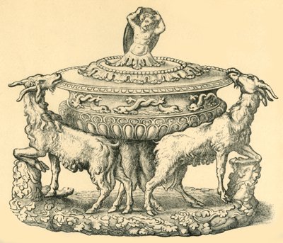 Ontwerp voor een terrine of zoutvat, midden 16e eeuw, 1881 door Unbekannt