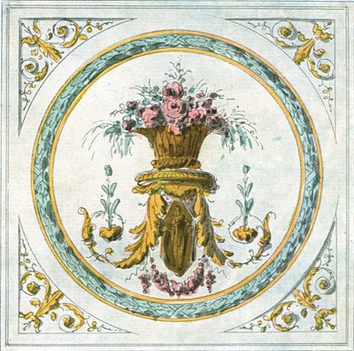 Ontwerp voor interieurdecoratie, Frankrijk, 1928 door Unbekannt