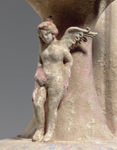 Detail (Canosan polychrome keramische oinochoe, Apulië, ca. begin 3e eeuw v.Chr.) door Unbekannt