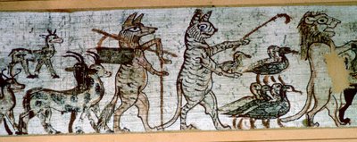 Detail van de Egyptische 