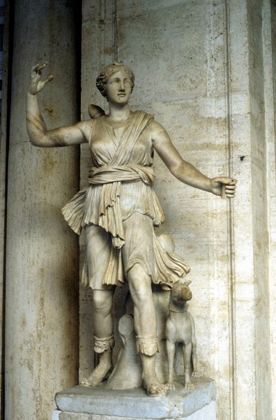 Diana/Artemis, godin van de jacht door Unbekannt