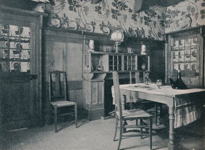 Eetkamer, ca. 1902 door Unbekannt