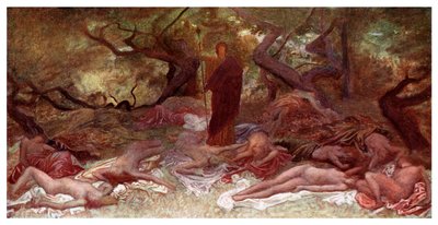 Dionysus en de Maenaden door Unbekannt